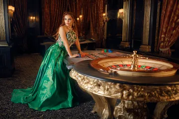A person using their device against a moody casino-themed background, illustrating the smooth re-entry process at MARAKUMI.